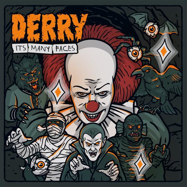 Derry - Its Many Faces (Ltd Clear Orange Black Marble Vinyl)
